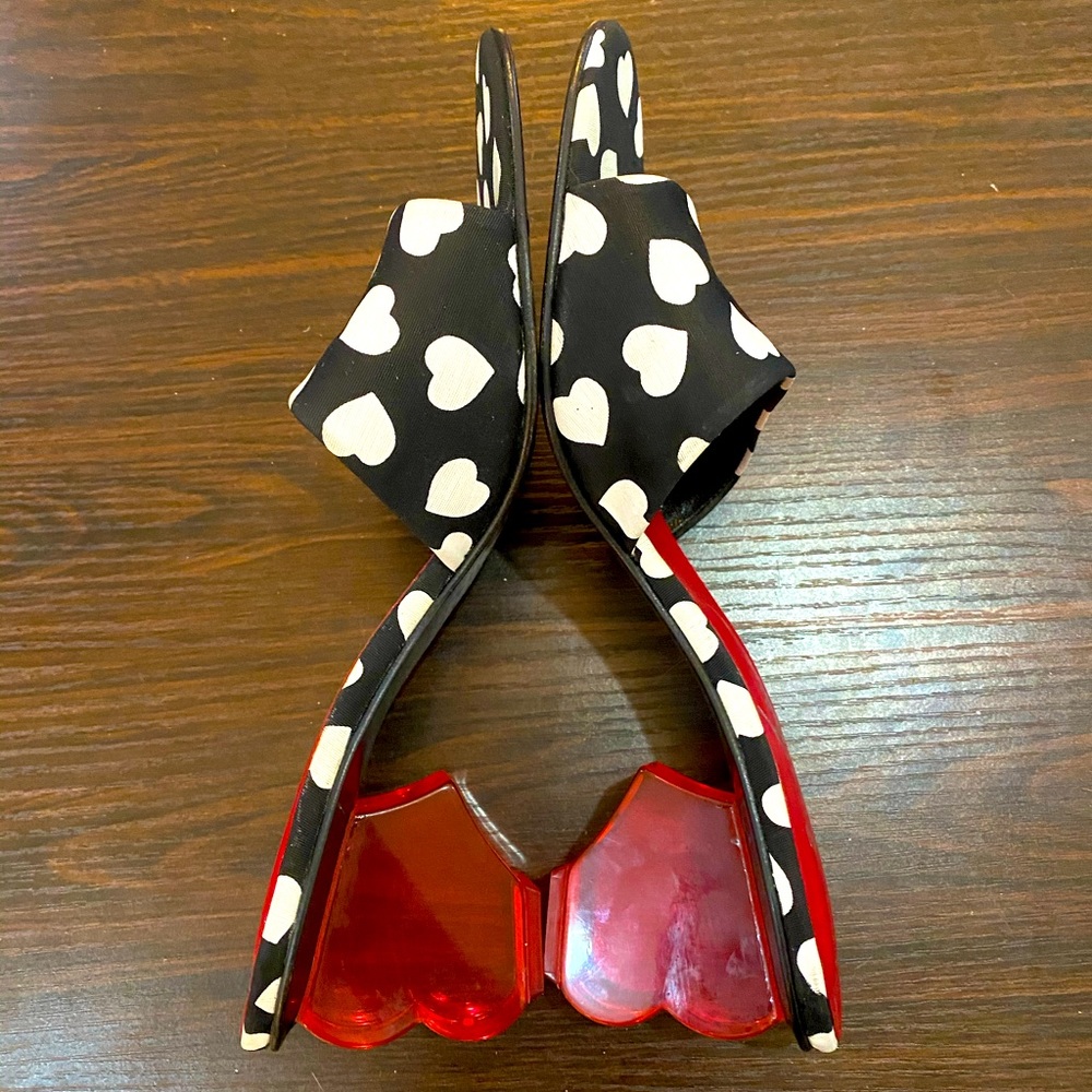 Ramon Tenza Acrylic Heart Heels